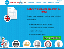 Tablet Screenshot of biurorachunkowe.co.uk